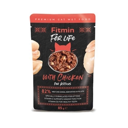 Fitmin Gatto per la vita Gattino Pollo 85g
