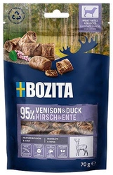 BOZITA Meaty Bites anatra con selvaggina snack per cani 70 g