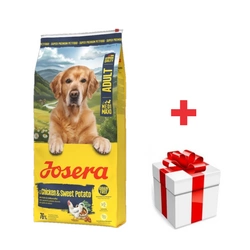 JOSERA Medi/Maxi Chicken & Sweet Potato 12,5kg + sorpresa per il cane