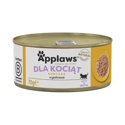 APPLAWS Kitten Chicken In Jelly Tin 70g