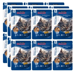 Super Benek Bustina sterilizzata per gatti con pollame 24x100g