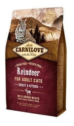 CARNILOVE Cat Reindeer Energy &amp; Outdoor 6 kg