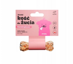 AZANKI Osso da masticare in pelle di cervo per cuccioli 10 cm