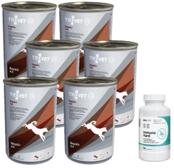 TROVET HLD Hepatic (per cani) 400g - lattina + LAB-V Immuno Hard – Rafforzamento dell'immunità per cani e gatti 90 capsule