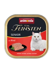 Animonda Vom Feinsten Senior Gatto Manzo 100g