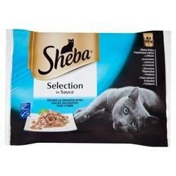 Sheba Sachet Selection in salsa di pesce 4x85g