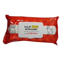 SalviettZOO XL - salviette per la cura di cani e gatti 40 pz (clorexidina)