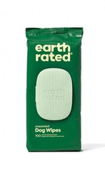 EARTH RATED Salviettine non profumate 100 pezzi.
