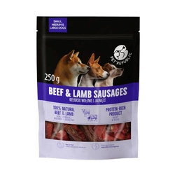 PetRepublic bocconcini salsicce di manzo e agnello per cani 250g