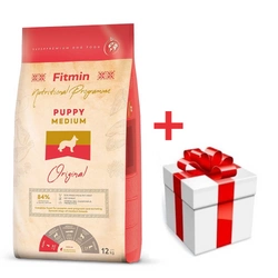 FITMIN Medium Puppy 12kg + una sorpresa per il vostro cane GRATIS!