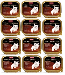 Animonda Vom Feinsten Adulti Gatto Cocktail di carne 12x100g - di sconto in un set