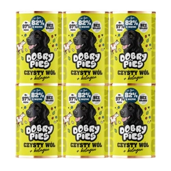 Dobry Pies Mono Manzo con collagene 6x400 g