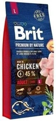 Brit Premium By Nature Adult L Con pollo 15kg