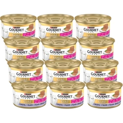 Purina Gourmet Gold Kitten mousse con carne di vitello 12x85g