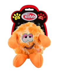 DOG LIFE STYLE arancione Mostriciattolo peluche 17 cm