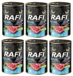 RAFI Cat Adult Sterilised con agnello 6x400g