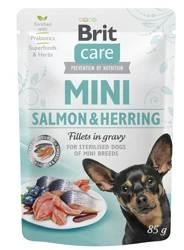 Brit Care Mini Filetti in salsa di salmone e aringhe 85g
