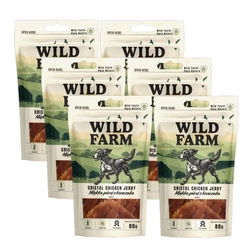 WILD FARM bocconcino per cani con petto di pollo morbido da 6x80 g
