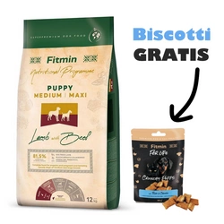 FITMIN Medium Maxi Puppy Lamb&Beef 12kg