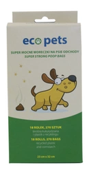 ECO PETS Sacchetti ecologici per rifiuti 270 pz (18x15)