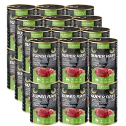 DOLINA NOTECI Super Rafi Cat P&F con selvaggina e cuori di pollo 24x400 g