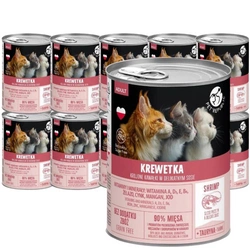 PetRepublic pezzi in salsa con gamberetti 10x400g per gatti