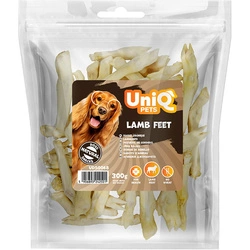 UNIQ PETS crocchette per cani zoccoli d'agnello 300g
