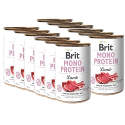 BRIT MONO PROTEIN AGNELLO 12x400g