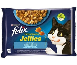 FELIX Sensations Sapori di Pesce in gelatina 4x85g