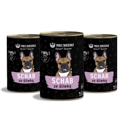 Paka Zwierzaka - Seventh heaven- Lombo di maiale con prugne (pork & plum) 3x400g