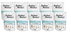 Dolina Noteci Premium per cani di piccola taglia con carne di vitello, pomodori e pasta 10x100g