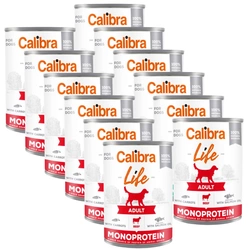 CALIBRA Dog Life Adult Manzo con Carote 12x400g