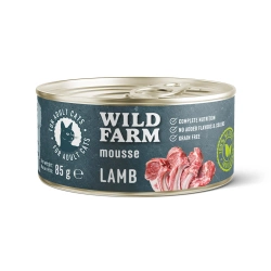 WILD FARM Mousse Lamb 85g - mousse senza cereali per gatti