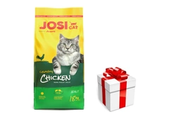 JOSERA JosiCat Crunchy Chicken 18kg + sorpresa per il gatto GRATIS