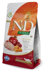 Farmina N&amp;D Pumpkin Feline Neutered Recipe Quail Pumpkin&amp;Pomegranate 1,5 kg
