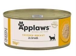 APPLAWS Petto di pollo in brodo in scatola 156g