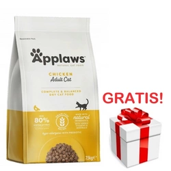 APPLAWS Complete Dry Adult Chicken 7,5kg + sorpresa per il gatto GRATIS