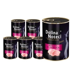 Dolina Noteci Premium Junior per gatti ricco di tacchino 6x400g