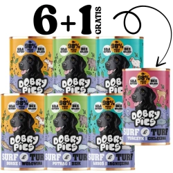 Dobry Pies mix di gusti 6x400g + 400g GRATIS