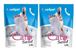 Cat Sand Lettiera per gatti in silicone 2x3,8l