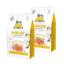 Brit Care Cat Grain-Free Haircare Healthy & Shiny Coat 2x7kg