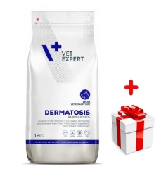 VETEXPERT Veterinary Diet Dog Dermatosis Rabbit&Potato 12kg + una sorpresa per il vostro cane