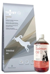 Trovet DPD Intestinal - Anatra e Patate (per cani) 10kg & LAB V Olio di Salmone per cani e gatti 1000ml