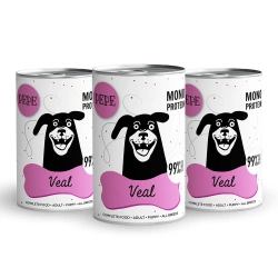 PEPE MONO PROTEIN Veal Vitello 3x400g