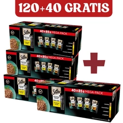 SHEBA Poultry Flavors bustine 120x85g