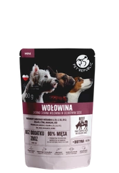 PetRepublic pezzi finemente tritati in una salsa delicata - manzo 100 g per un cane