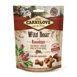 Carnilove Crunchy Snack, cinghiale e bacche di rosa canina 200 g