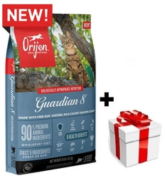 ORIJEN Guardian 8 Gatto 5,4 kg + sorpresa per il gatto GRATIS