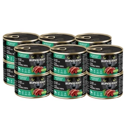 DOLINA NOTECI Super Rafi Cat P&F con oca e fegato di tacchino per gatti sterilizzati 12x185 g