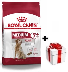 ROYAL CANIN Medium Adult 7+ 15kg + sorpresa per il cane GRATIS